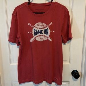 Life is Good Baseball Tee size medium‎